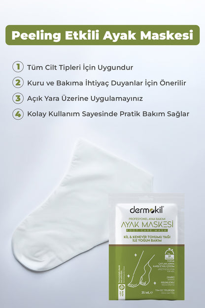Detoksiva Detoks Ayak Maskesi (Kil & Bitki)