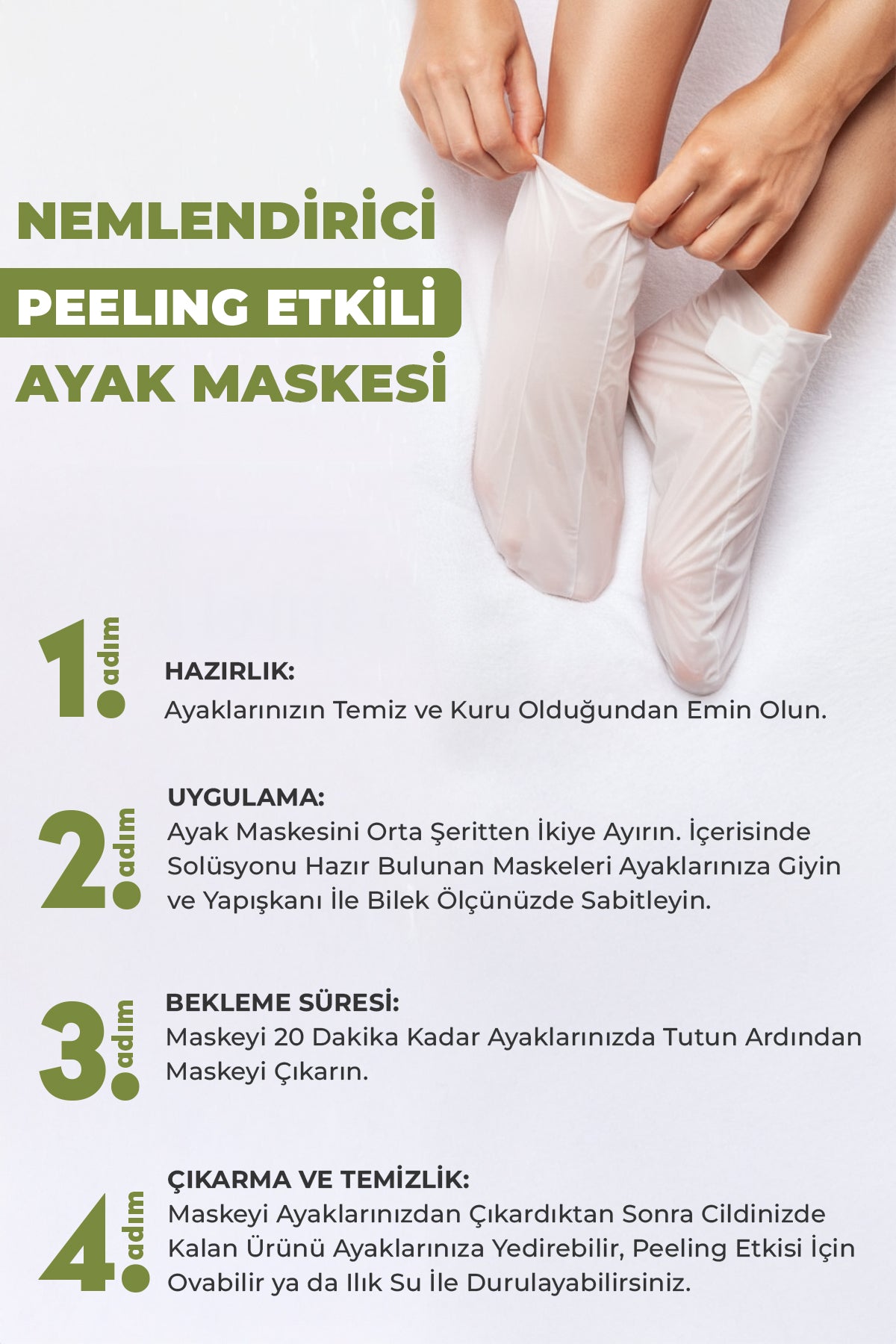Detoksiva Detoks Ayak Maskesi (Kil & Bitki)