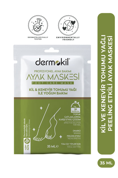Detoksiva Detoks Ayak Maskesi (Kil & Bitki)
