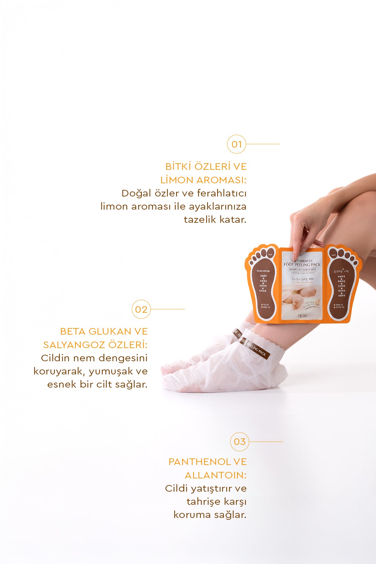 Detoksiva Detoks Ayak Peeling Maskesi