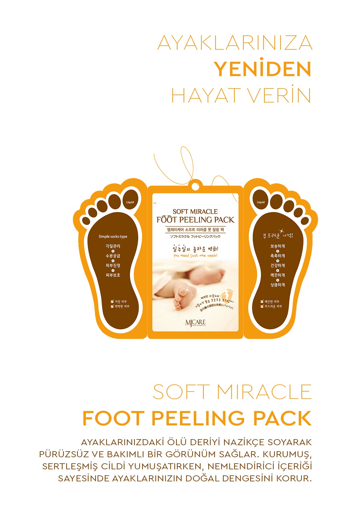 Detoksiva Detoks Ayak Peeling Maskesi