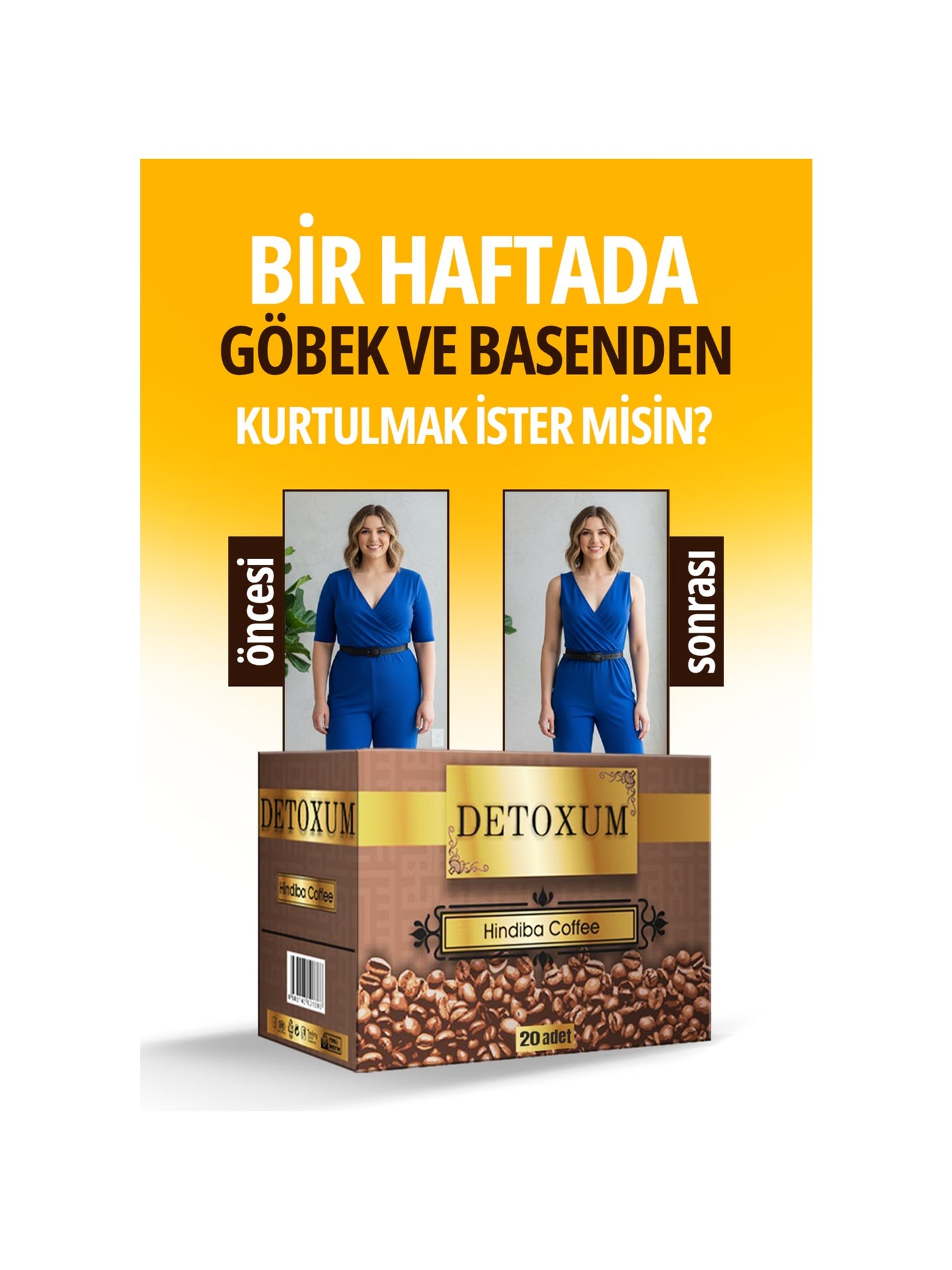 Detoksiva Detoks Bitki Çayı (Kolajen, Rezene, Isırgan)