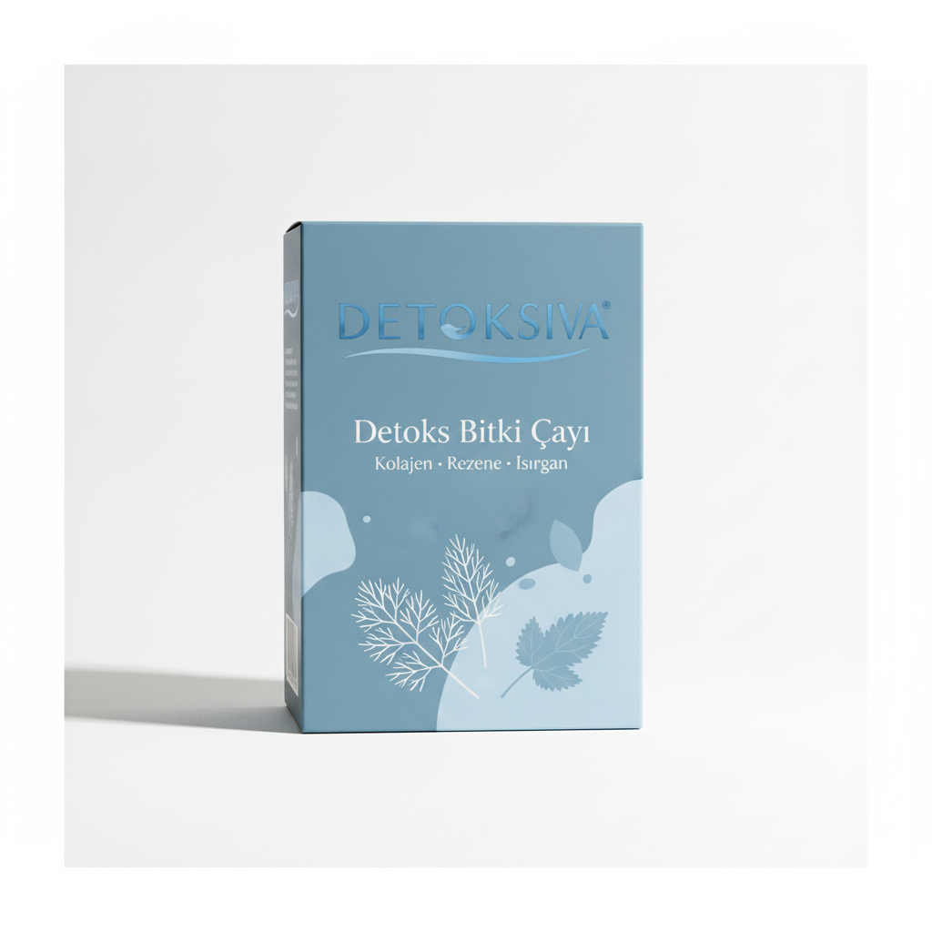 Detoksiva Detoks Bitki Çayı (Kolajen, Rezene, Isırgan)